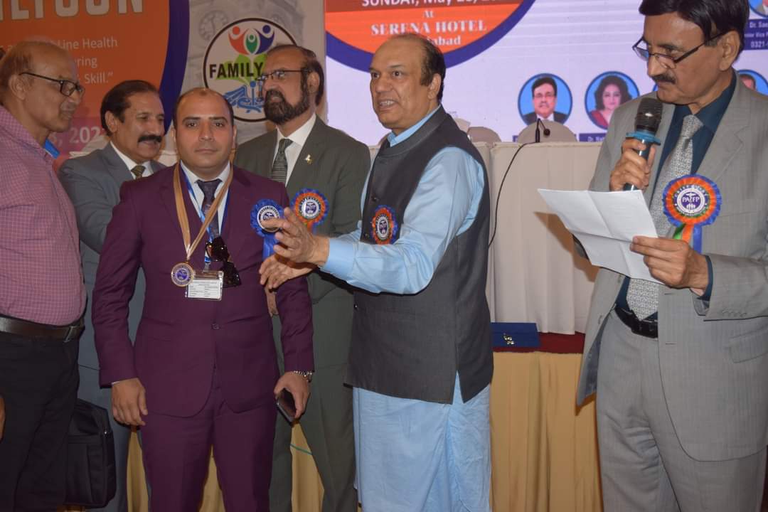 Dr. Tanveer Arshad Certificate of Excellence